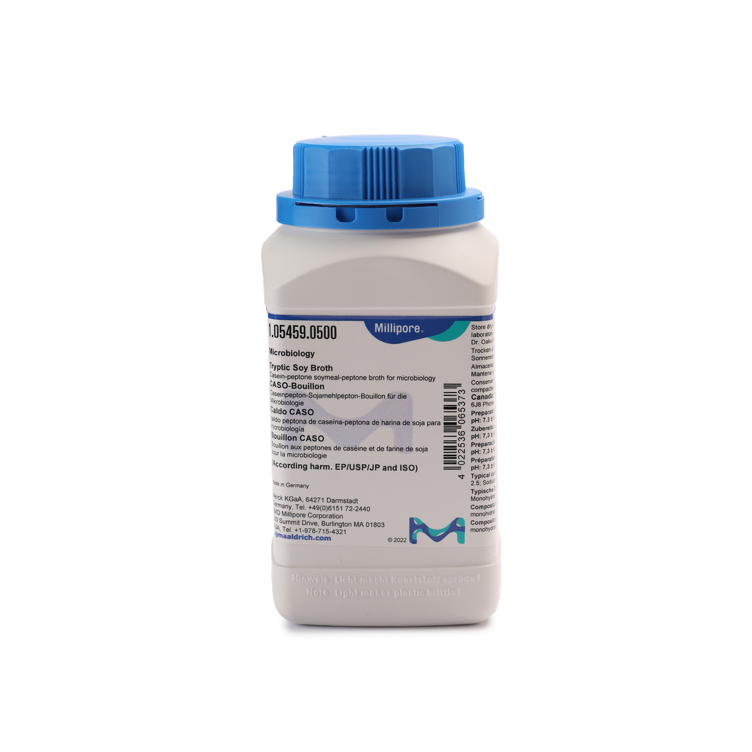 Tryptic Soy Broth Casein-peptone soymeal-peptone broth for microbiology ...